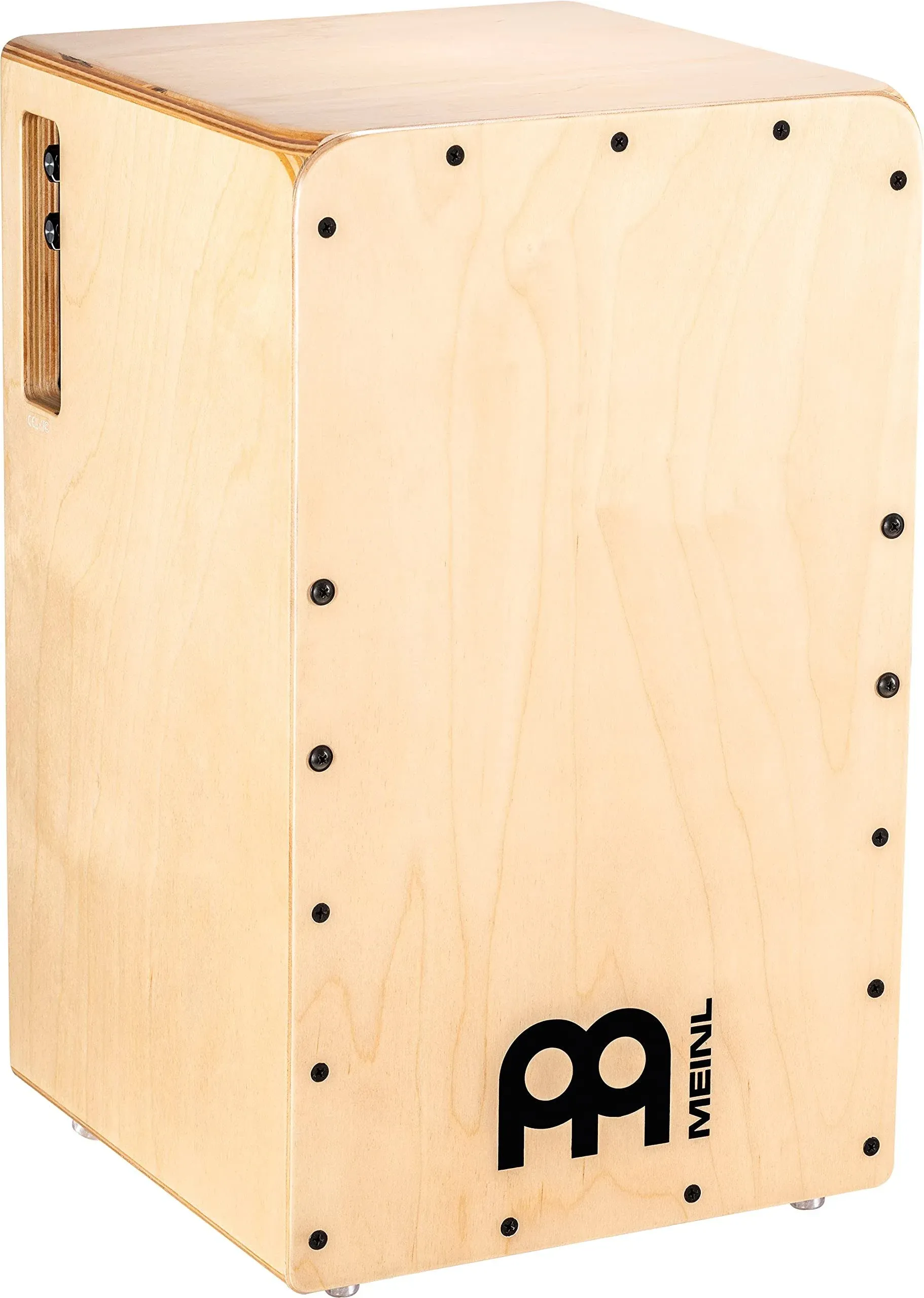 Meinl Percussion Cajon Box Drum with Internal Strings for Snare Effect, Natural - NOT Made in China - 100% Baltic Birch, Woodcra