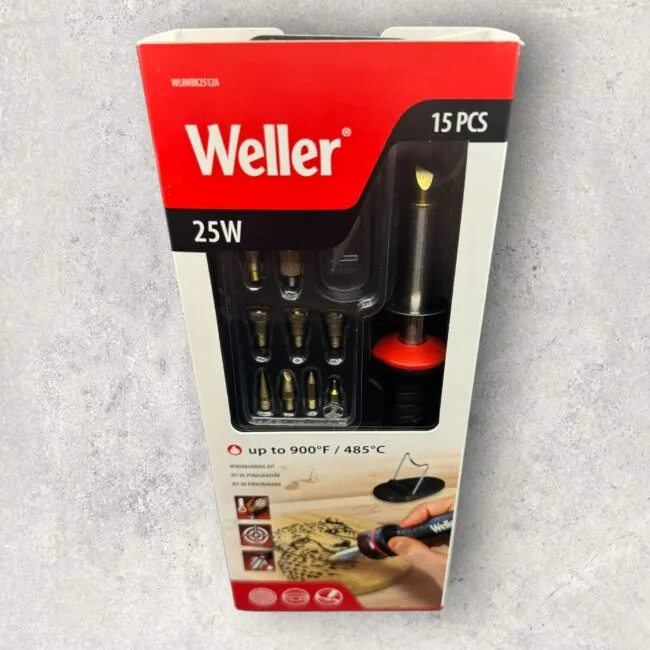 Weller 25w 15 Pc Wood Burning Kit. Up To 900 Degrees. AL