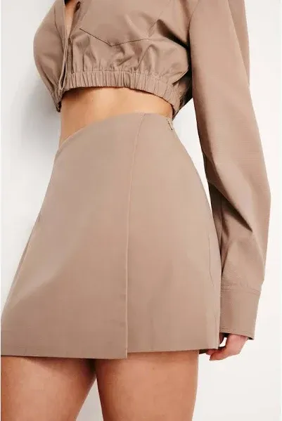 Good American Women's Wrap Skirt