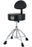 Mapex T870 Round Top Drum Throne with Back-Rest