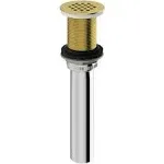 Vigo VG07001MG 1-3/4&#034; Grid Drain Assembly - Less Overflow, Matte Brushed Gold