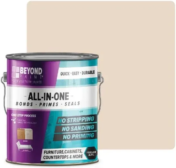 Beyond Paint Matte Off White Water-Based Paint Exterior and Interior 1 gal