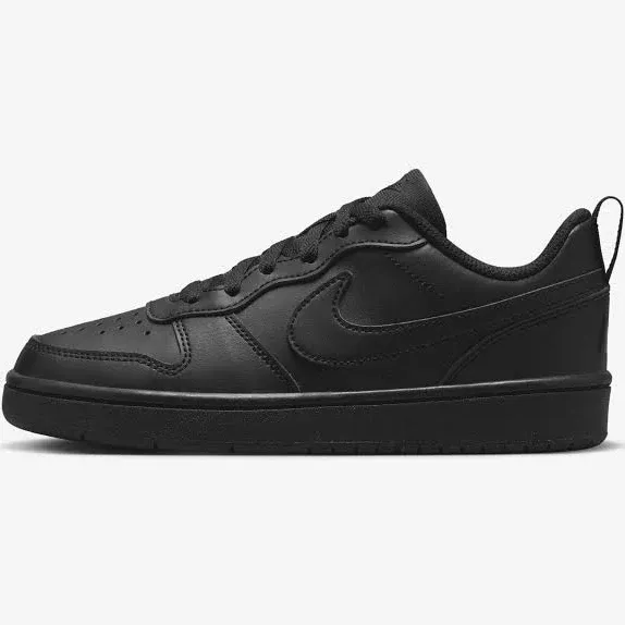 Nike Older Kids Court Borough Low Recraft Trainers in White/Black | Size 4