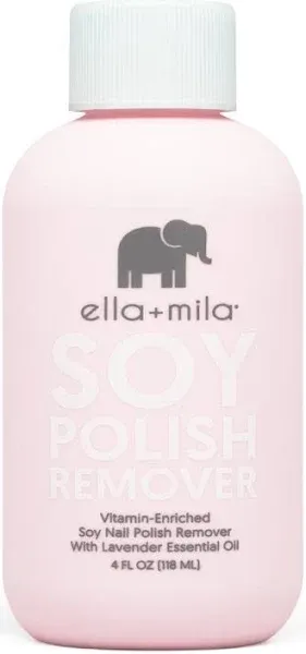 ella+mila Soy Nail Polish Remover - Unscented