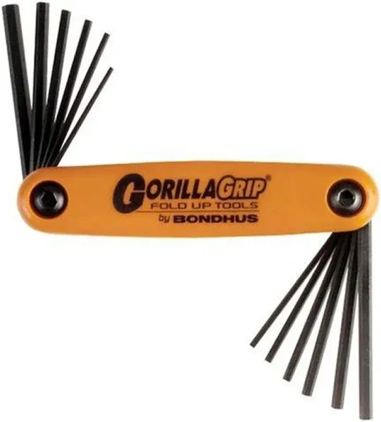 GorillaGrip Combo Fold-Ups, 12 per fold-up, Hex Tip, Inch/Metric 12550