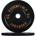 BalanceFrom Color Coded Olympic Bumper Plate Weight Plate