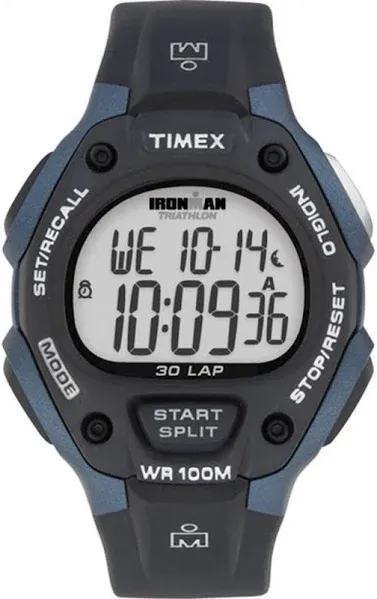 Timex Ironman 30-Lap Watch Mid-Size Black