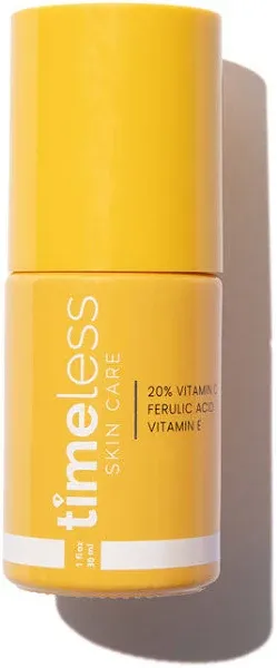 Timeless Skin Care 20% Vitamin C + E Ferulic Acid Serum  Full Size (1oz/30ml)