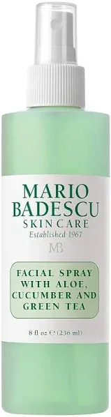 Mario Badescu Facial Spray with Aloe, Cucumber, and Green Tea, 6 fl oz