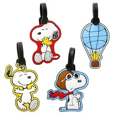 Disney Peanuts Snoopy and Woodstock Luggage Tag