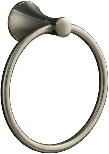 Kohler Coralais K-13435-BN Vibrant Brushed Nickel Durable Towel Ring