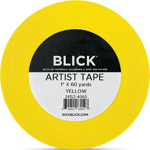 Blick Artist Tape - Yellow, 1" x 60 yds