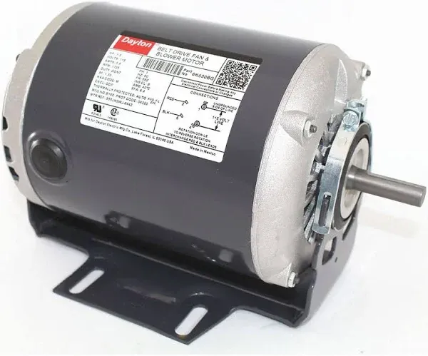 Dayton 6K041K Split-Phase Belt Drive Motor