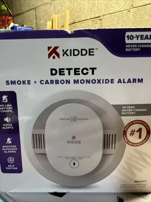 Kidde Battery-Operated Combination Smoke & Carbon Monoxide Detector