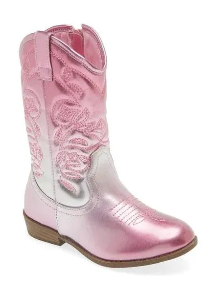 Girls size 3 pink Steve Madden boots