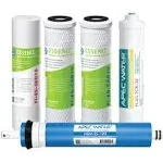 APEC RO Replacement Filters Complete Filter Set for ESSENCE ROES-100 System (Stages 1-5)