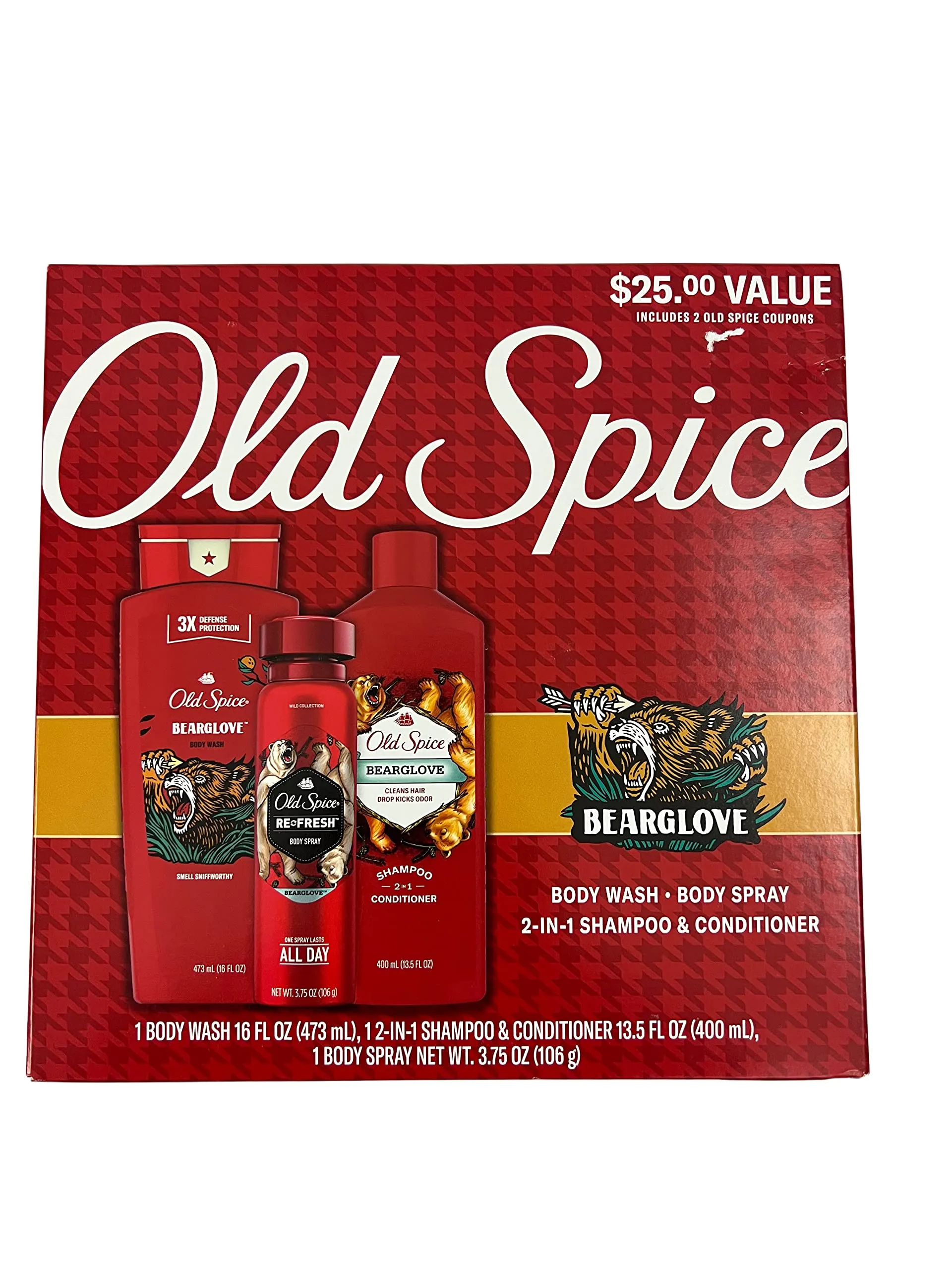 Old Spice Bearglove Holiday Gift Pack