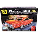 AMT 1963 Ford Galaxie - Plastic Model Car Kit - 1/25 Scale - #1186