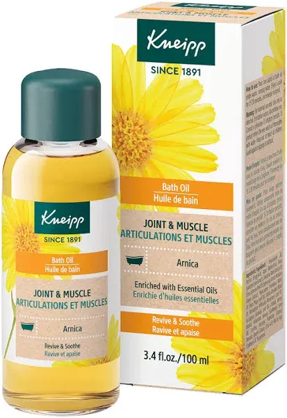 Kneipp Arnica Joint & Muscle Bath Oil