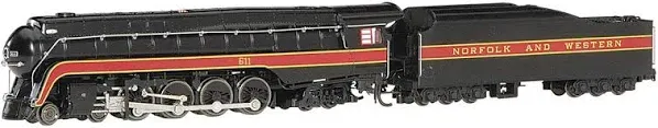 Bachmann Norfolk & Western #611 - Class J 4-8-4 DCC Econami , N Scale