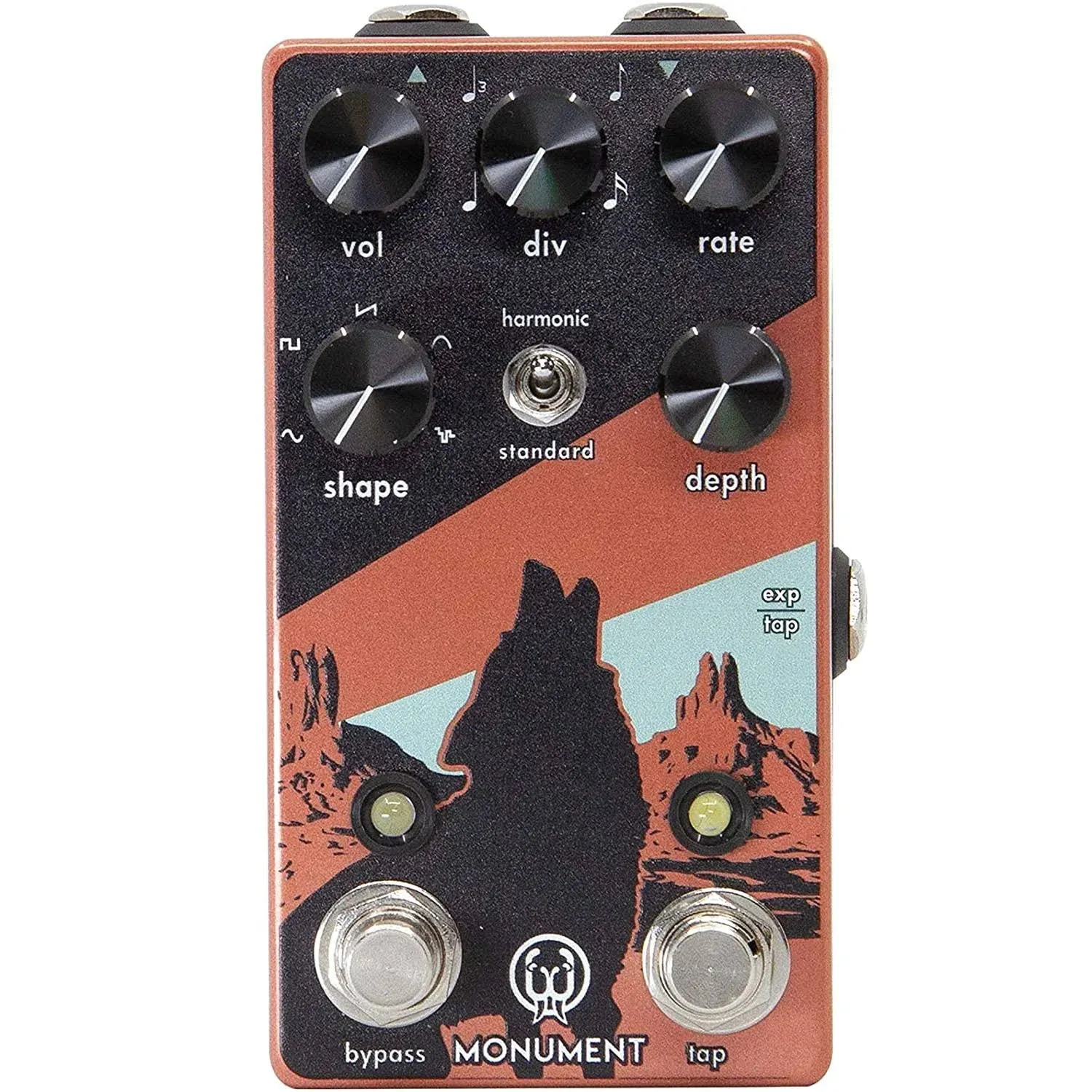 Walrus Audio Monument V2 Harmonic Tap Tremolo Guitar Effects Pedal