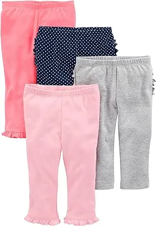 Simple Joys by Carter's Baby Girls' 4-Pack Pant