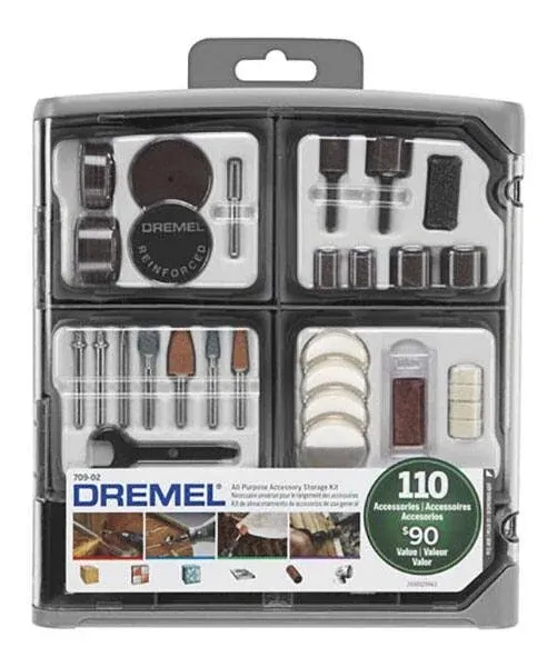 Dremel 110 Piece Accessory Kit 709-02