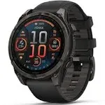 Garmin Fenix 8 AMOLED Sapphire 47mm / Carbon Gray/Black