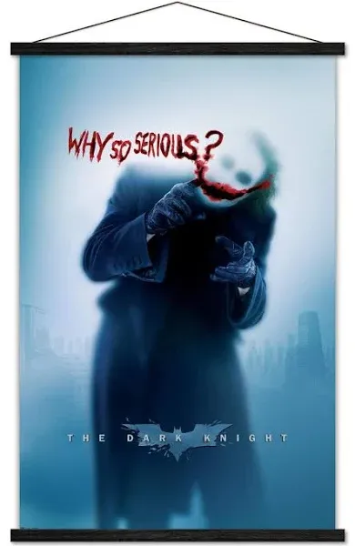 Trends International Dc Comics The Dark Knight The Joker Why So Serious Wall Poster