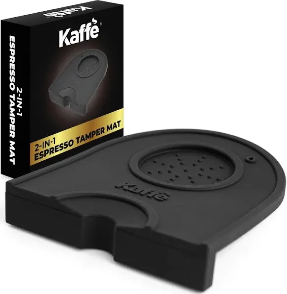 e 2-in-1 Espresso Tamping Mat - Waterproof, Food Safe Silicone 2-in-1 Silicone