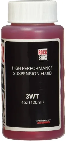 RockShox Rear Suspension Oil 120ml 3wt