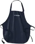 Port Authority A510 Medium Length Apron with Pouch Pockets - Black