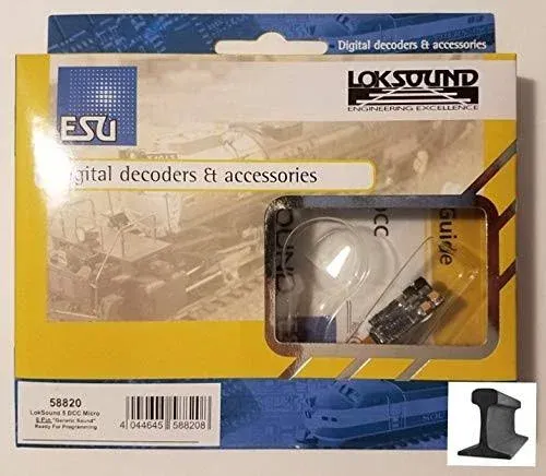 ESU LokSound 5 Micro DCC 8-pin NEM652 Sound Decoder 58820