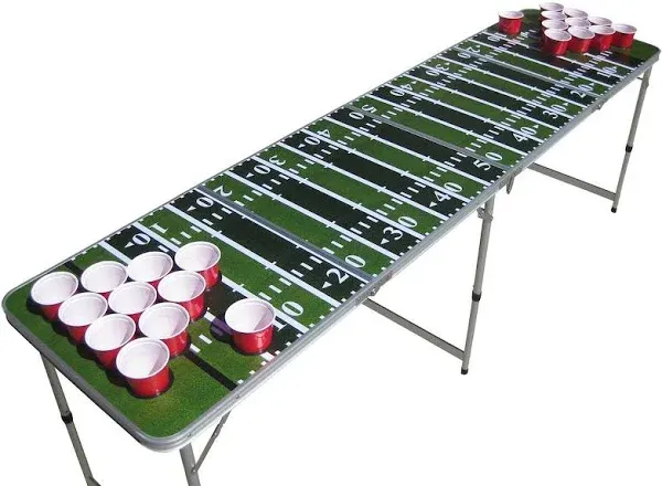 Football Field Beer Pong Table