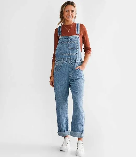 Free People Ziggy Denim Overall - Women's Sapphire Blue, XL