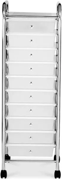 Simply Tidy 10 Drawer Rolling Cart