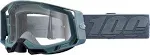 100 Percent Racecraft 2 Goggles - Clear Lens Battleship