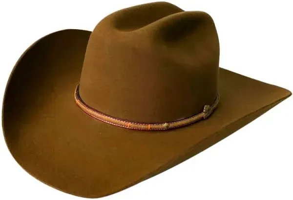 Stetson Powder River 4X Buffalo Cowboy Hat Mink / 7 3/4