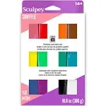 Sculpey Souffle Multipack .9oz 12 Pkg