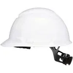 3M SecureFit 4-Point Ratchet Cap Style Hard Hat White