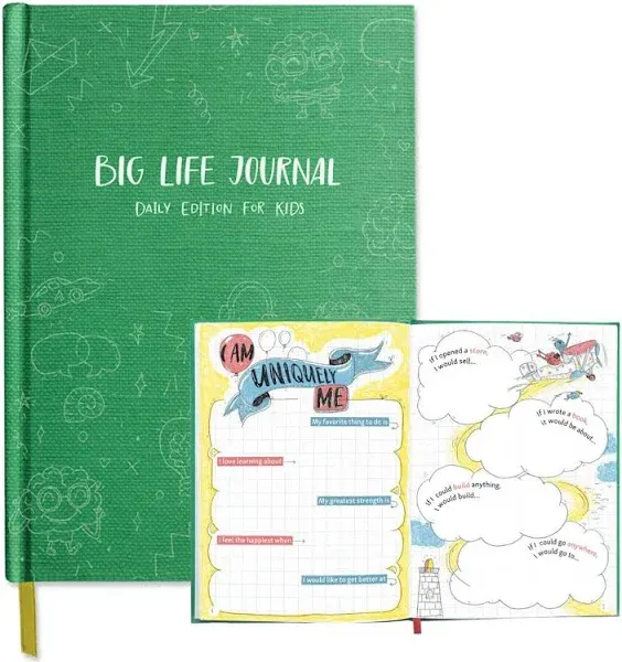 Big Life Journal: Daily Edition for Kids - Green Cover