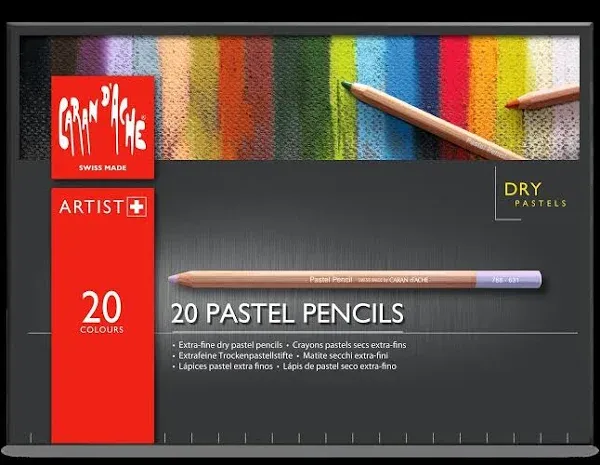 Caran dAche Set of 20 Pastel Pencils (788.320)