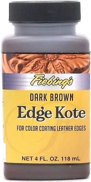 Fiebing&#039;s Edge Kote Dark Brown 4 oz Edge Finish