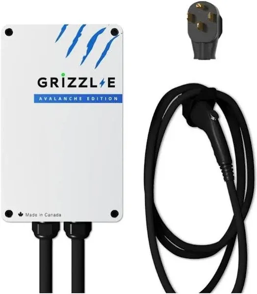 Grizzl-E Smart Level 2 240V / 40A Electric Vehicle (EV) Charger, Metal Case UL Tested and Certified, Energy Star, Indoor/Outdoor Electric Car Fast