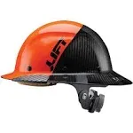 Lift Safety DAX Fifty 50 Carbon Fiber Full Brim Hard Hat | Orange/Black