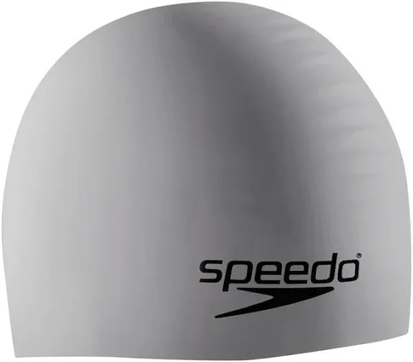 Speedo Solid Silicone Swim Cap - Unisex