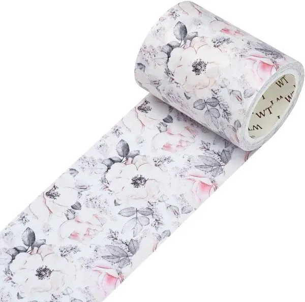 The Washi Tape Shop Pink Camellia Wide Washi Tape