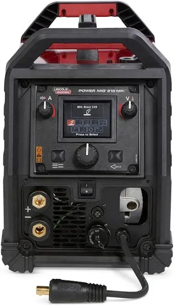 Lincoln Power MIG 215 MPI Multi Process Welder - TIG One Pak K4878-1