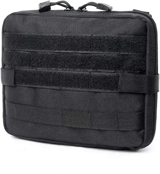 Tactical Molle Tool Pouch Multi-Purpose Modular Utility Bag (Black)