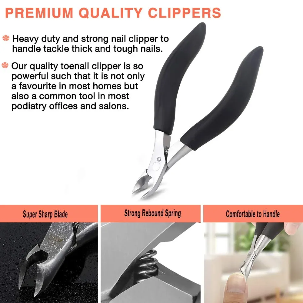 Bezox Toenail Clippers for Thick Nails Thick Nail